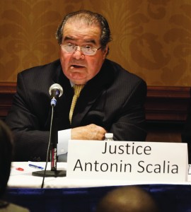 U.S. Supreme Court Justice Antonin Scalia at the 2015 AALS Annual Meeting