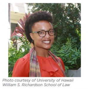 Shalanda Baker, University of Hawaii William S. Richardson School of Law (Chair)- Photo courtesy of University of Hawaii William S. Richardson School of Law