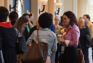 Attendees networking at the 2016 AALS Clinical Conference.