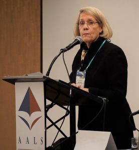 Judy Areen, AALS Executive Director, at the 2017 AALS Annual Meeting