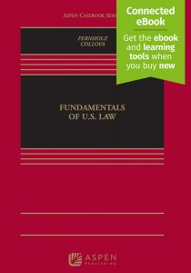 Book cover - Fundamentals of U.S. Law